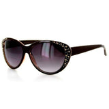 Piazza Fashion Bifocal Sunglasses with Austrian Crystals for Youthful and Stylish Women